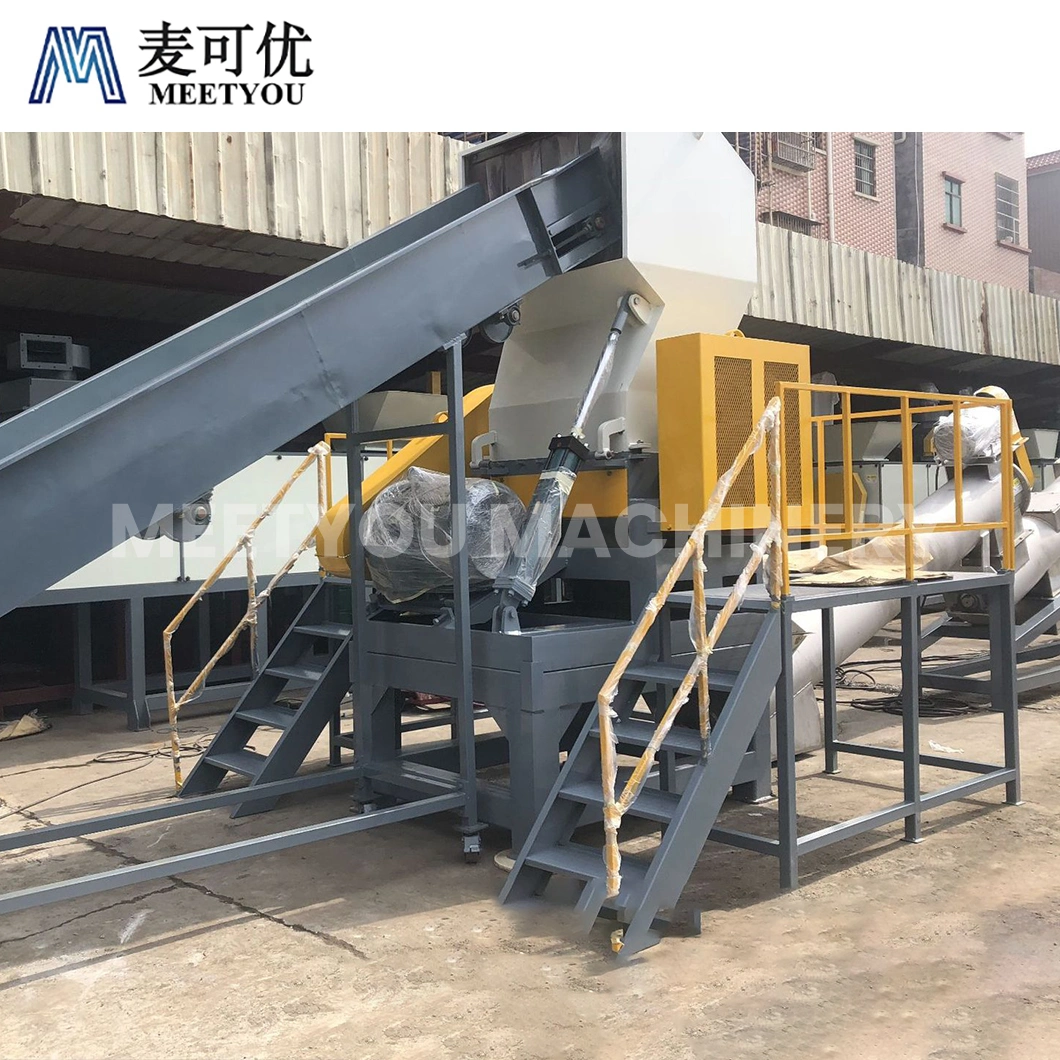 Meetyou Machinery Plastic Washing Production Line ODM Custom China PP PE Stable Extrusion PP Film Cleaning Line Factory Configure The Sink-Float Sorting Tank