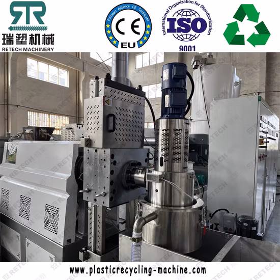 Macchina per la disidratazione e triturazione di film in plastica di scarto di nuova progettazione PP-PE-LDPE-HDPE