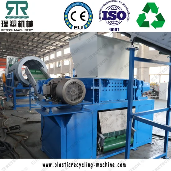 Retech PP PE HDPE LDPE film plastico film agricolo sacchetti tessuti triturazione lavaggio disidratazione riciclaggio pellettizzatrice